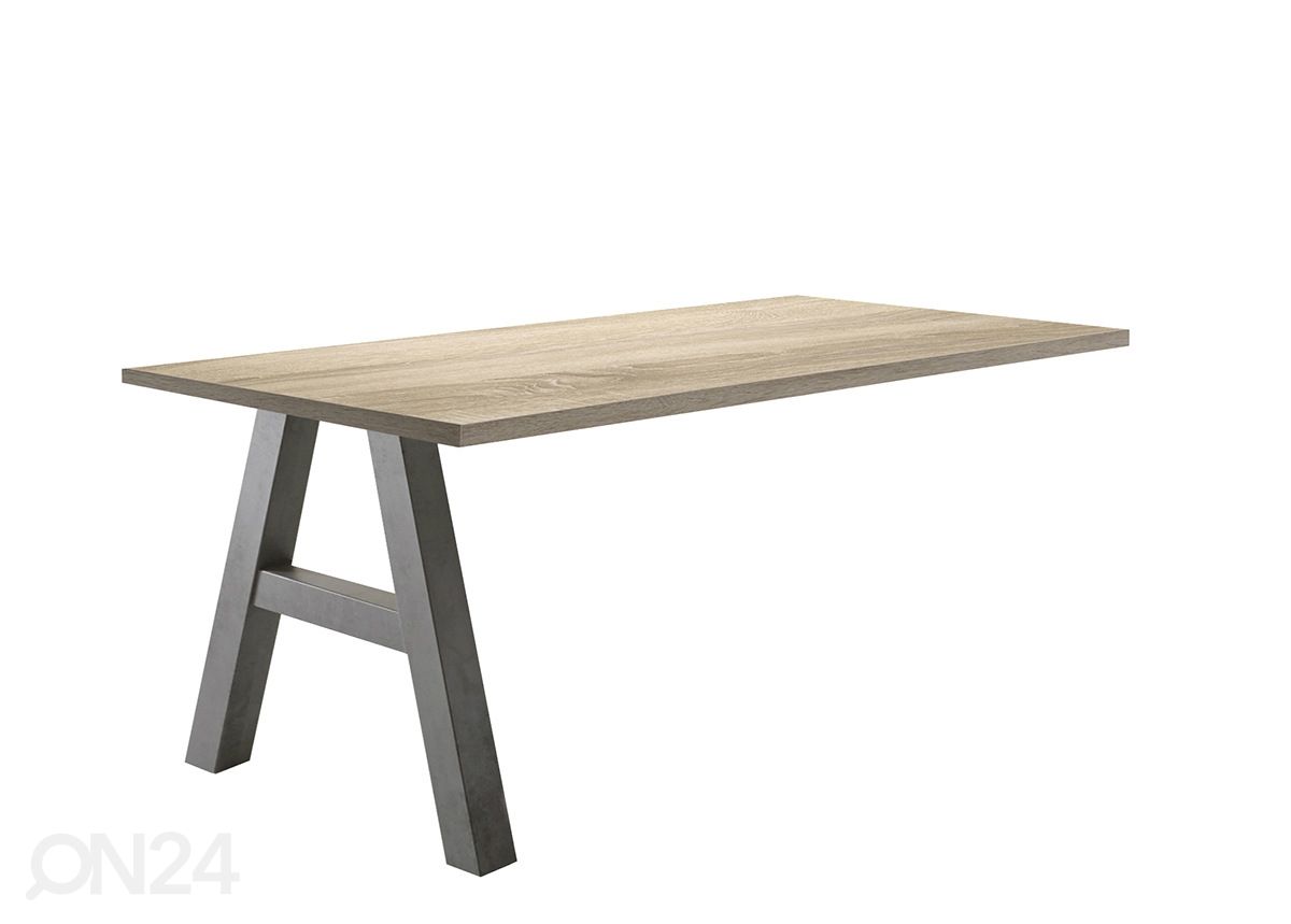 Kinnitatav kirjutuslaud Mister Office A 160 cm suurendatud