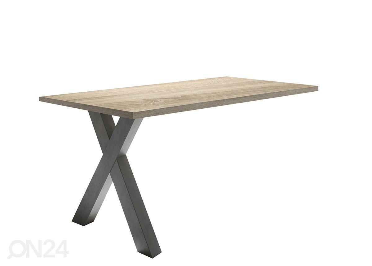 Kinnitatav kirjutuslaud Mister Office X 160 cm suurendatud