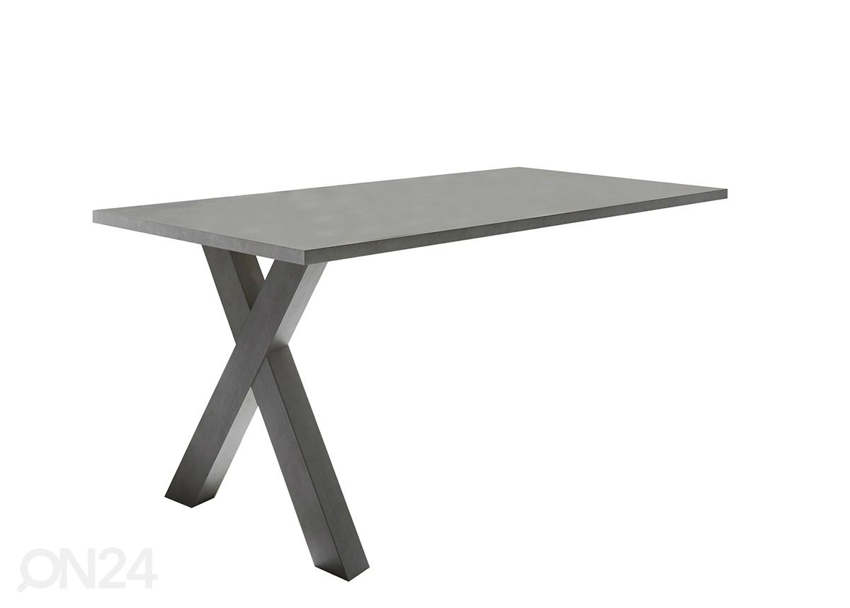 Kinnitatav kirjutuslaud Mister Office X 160 cm suurendatud