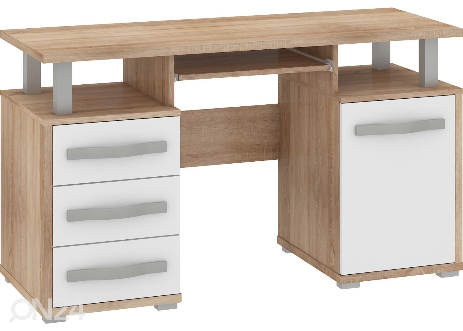 Kirjutuslaud Cloghroe 135 cm suurendatud