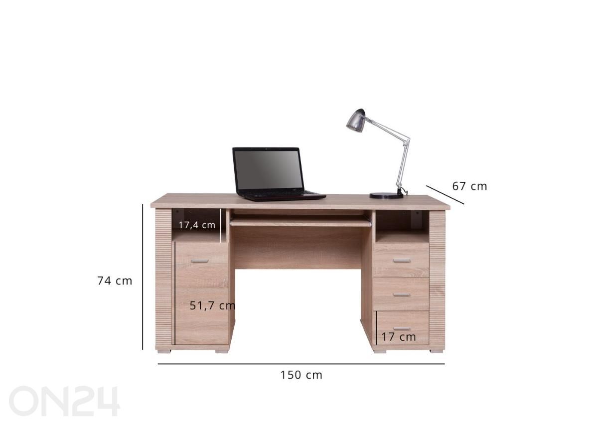 Kirjutuslaud Gress suurendatud mõõdud