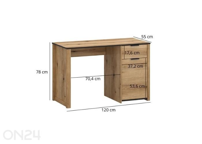 Kirjutuslaud Helix suurendatud mõõdud