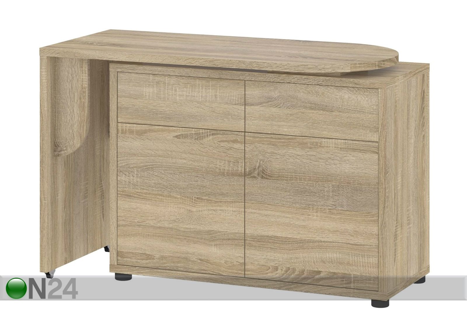 Kirjutuslaud/kummut suurendatud