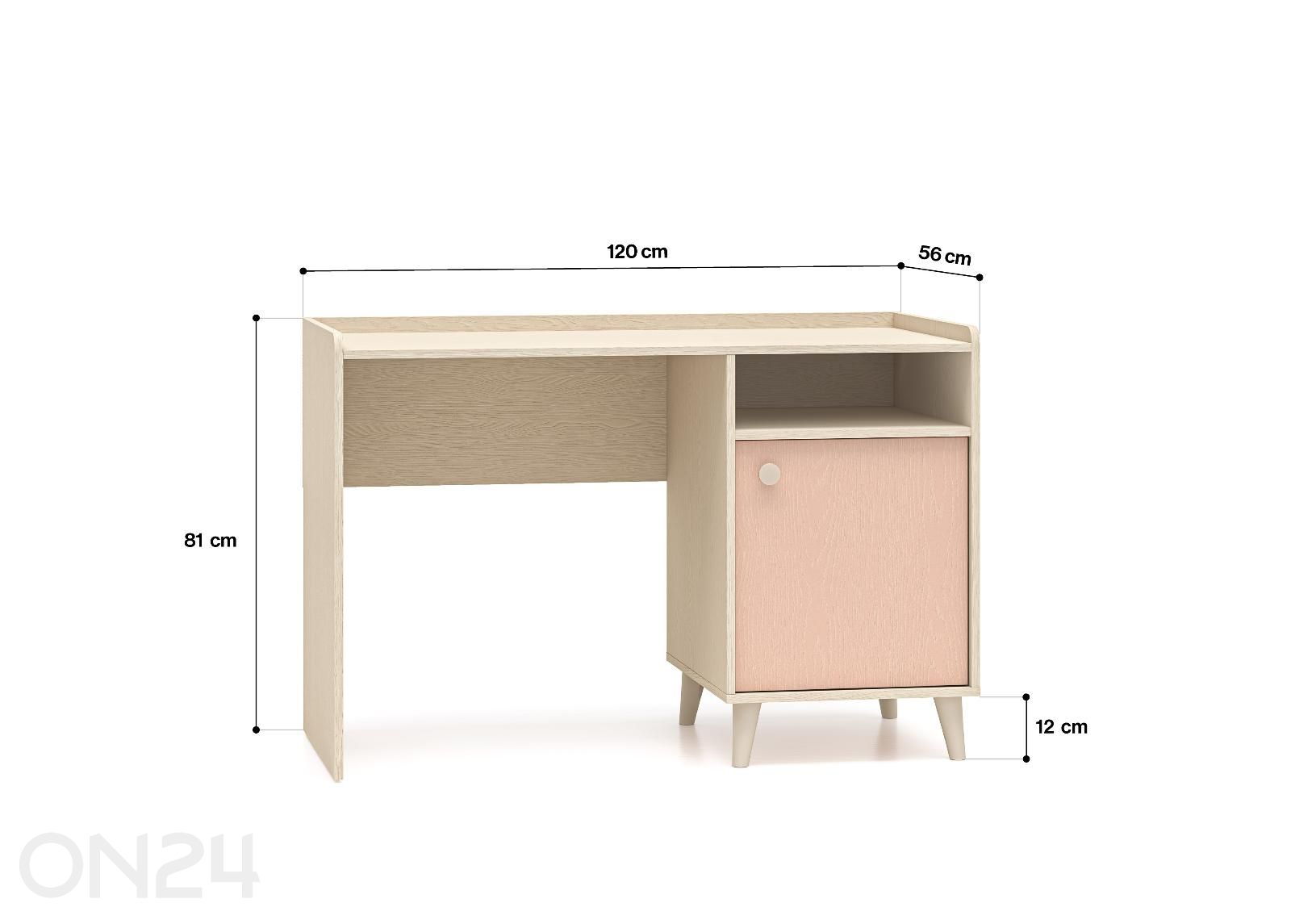 Kirjutuslaud Mevel suurendatud mõõdud