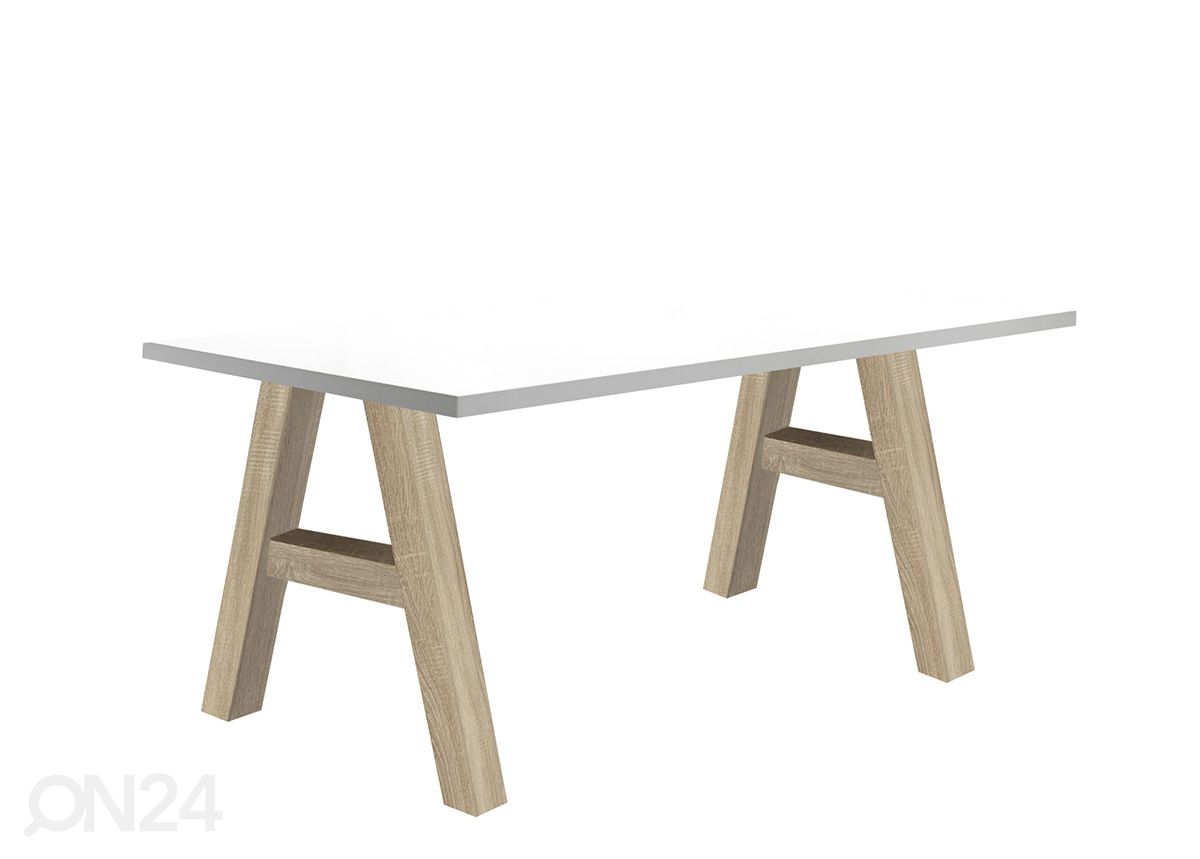 Kirjutuslaud Mister Office A 140 cm suurendatud