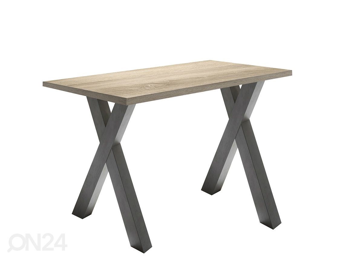 Kirjutuslaud Mister Office X 120 cm suurendatud