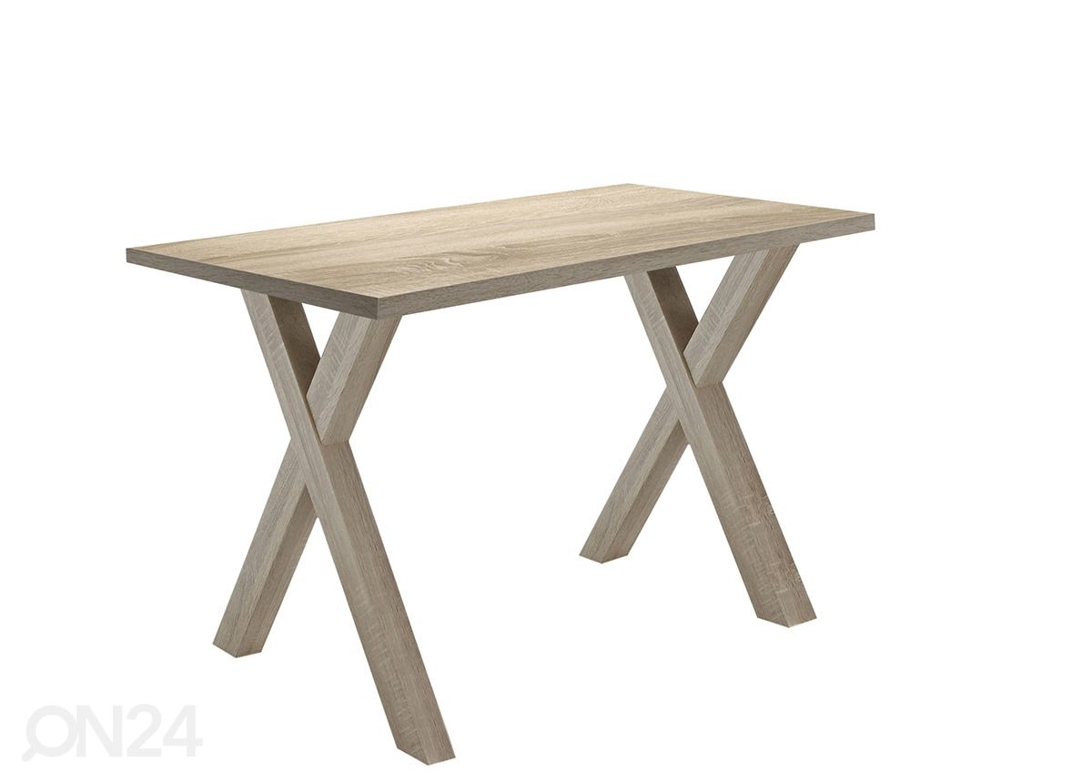 Kirjutuslaud Mister Office X 120 cm suurendatud