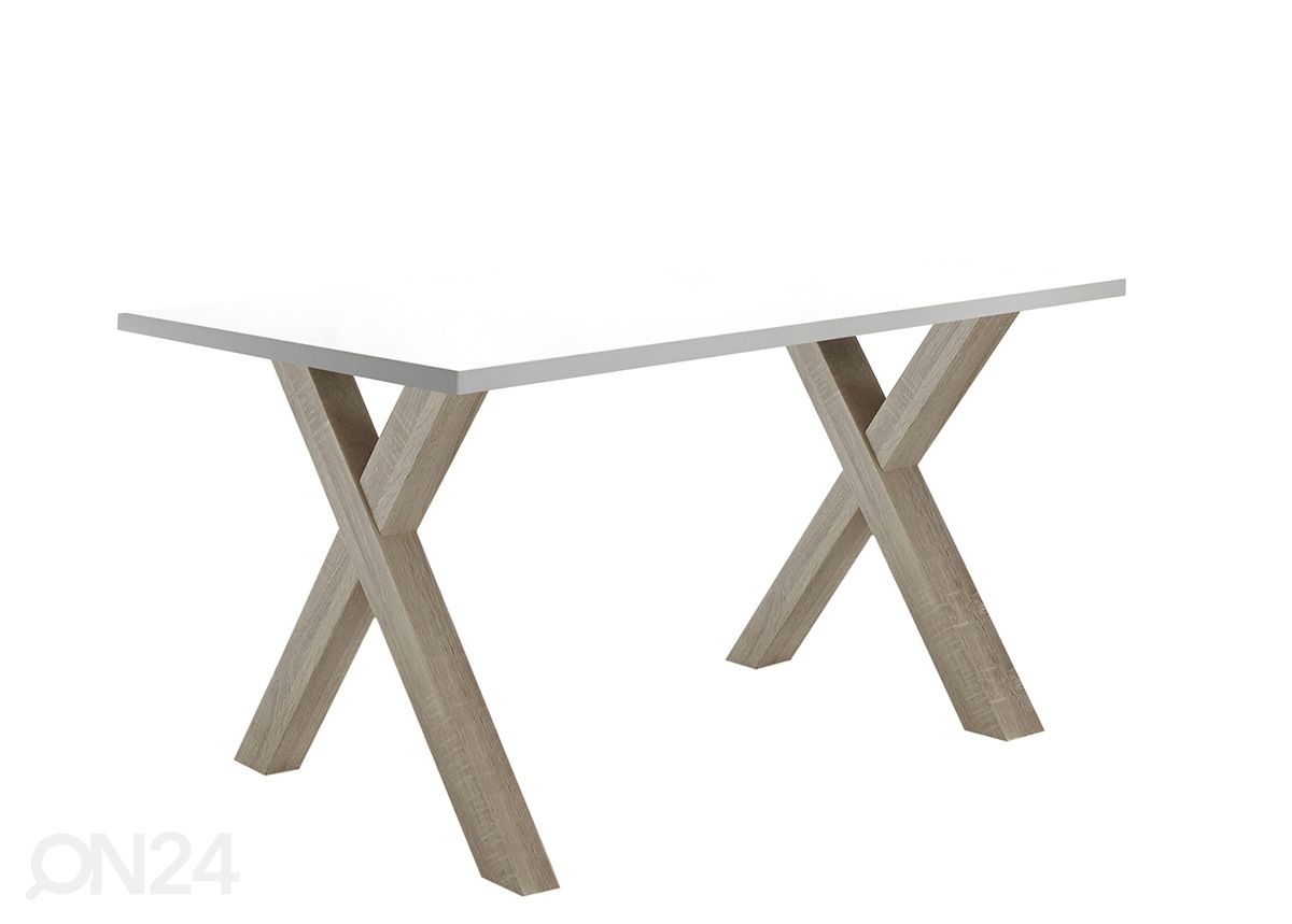 Kirjutuslaud Mister Office X 140 cm suurendatud
