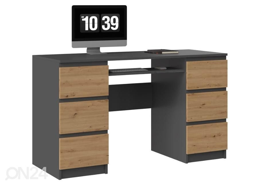 Kirjutuslaud Tiago 130 cm suurendatud