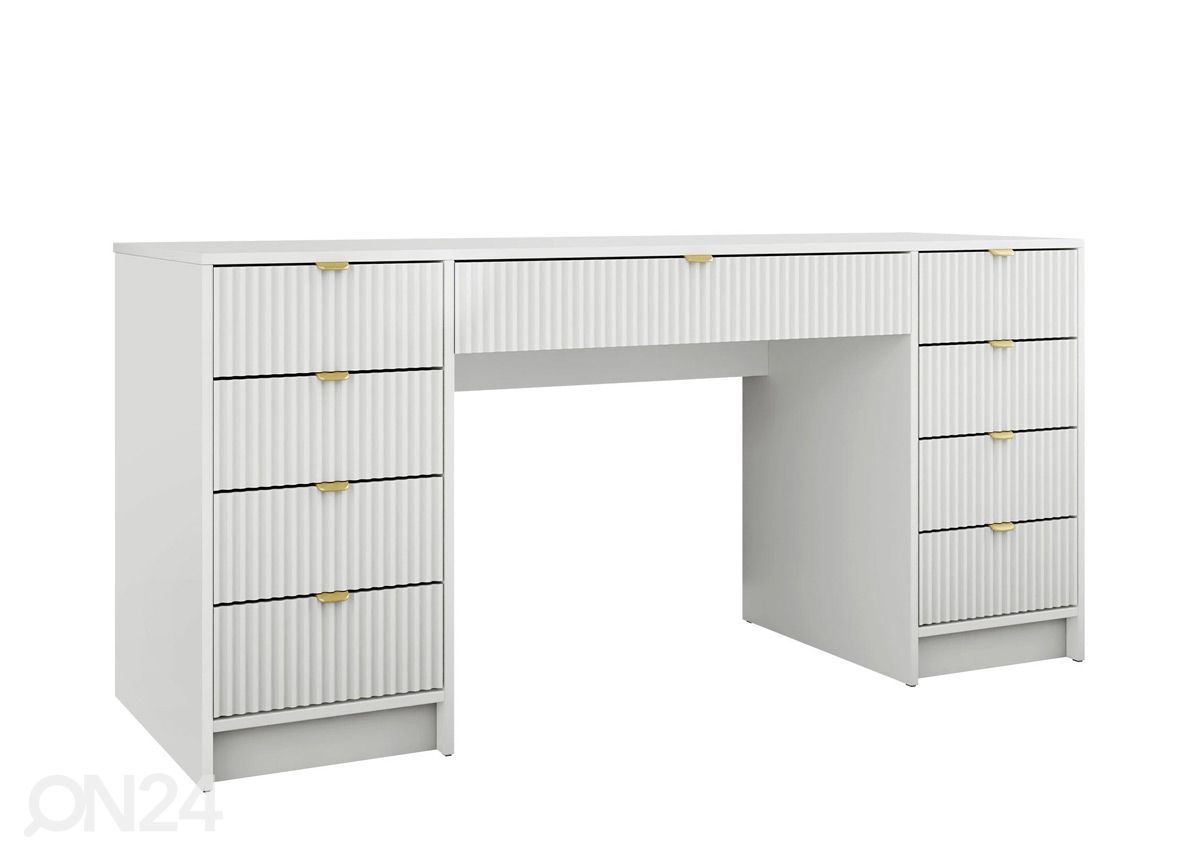 Kirjutuslaud / tualettlaud Tireno 154 cm suurendatud