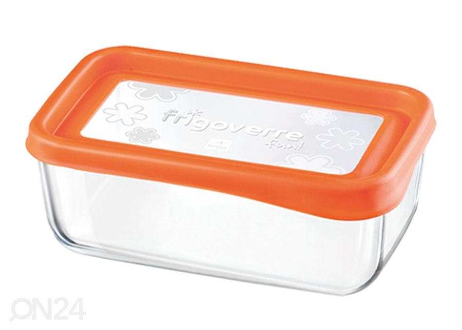 Klaasnõu kaanega Frigoverre 1,1 L, 21x13 cm suurendatud