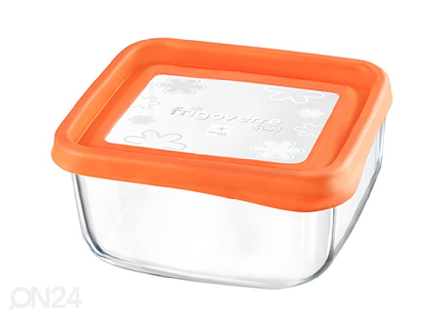 Klaasnõu kaanega Frigoverre 1 L, 15x15 cm suurendatud