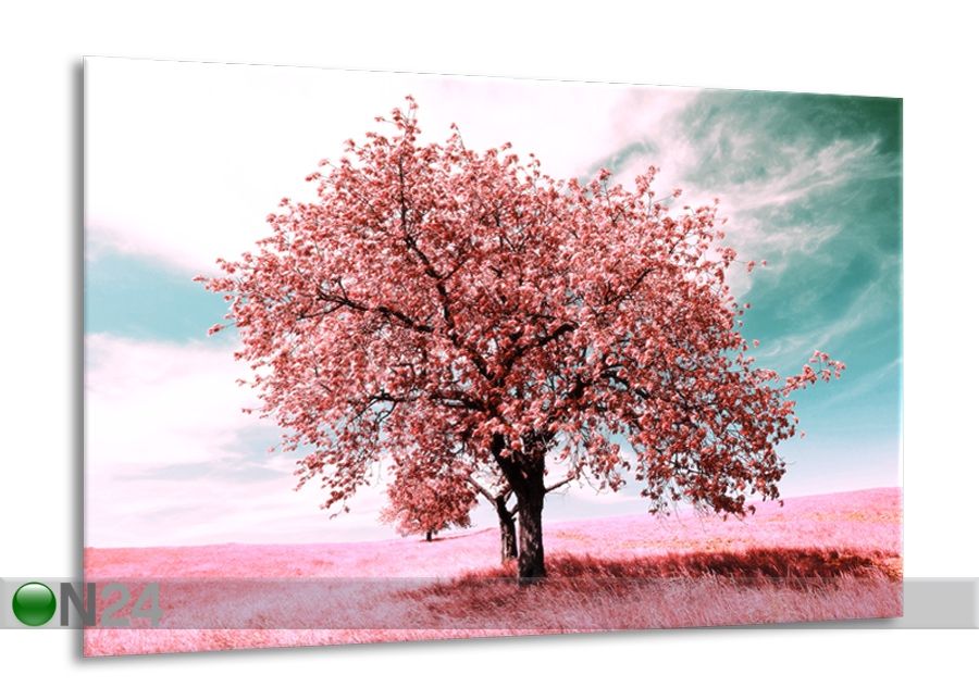 Klaaspilt Tree 70x100 cm suurendatud