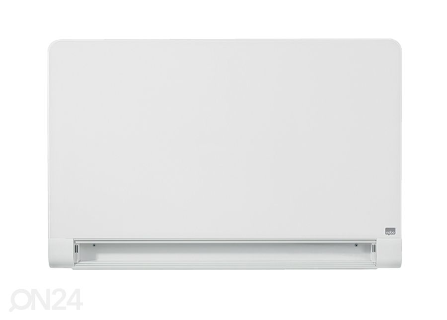 Klaastahvel magnetpinnaga Nobo diamond 57" (laiekraan, valge) 126x71 cm suurendatud