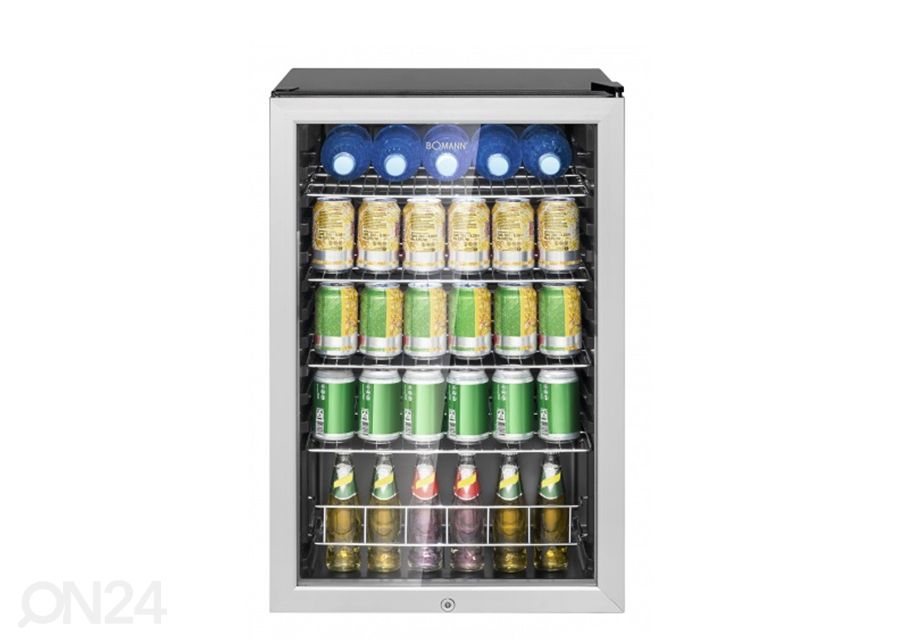 Klaasuksega külmik Bomann KSG7283 suurendatud