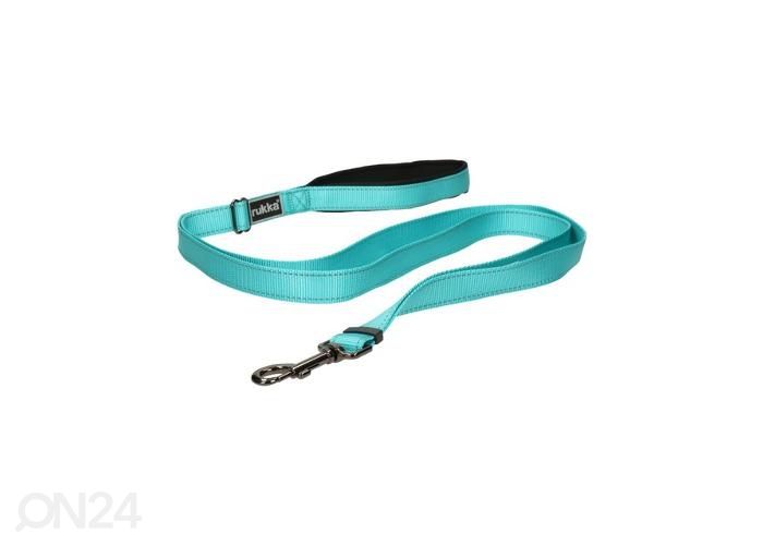 Koera jalutusrihm bliss polar L 25 mm/200 cm türkiis suurendatud