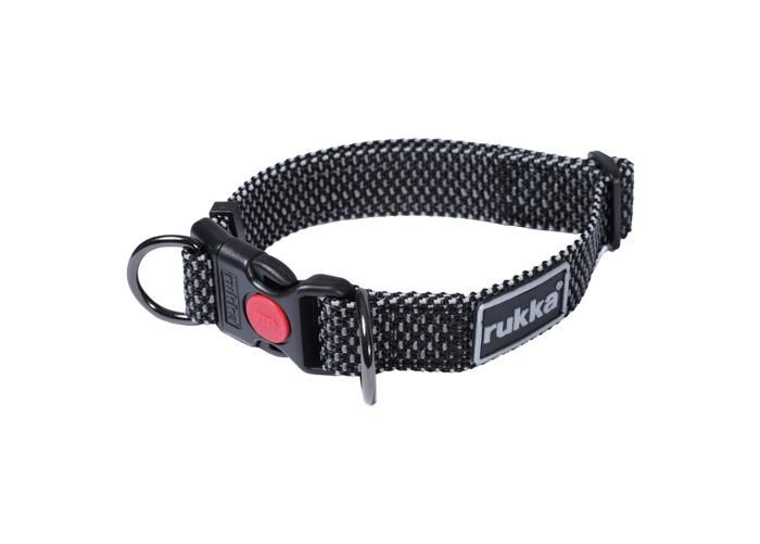 Koera kaelarihm star L 30 mm/45-70 cm must suurendatud
