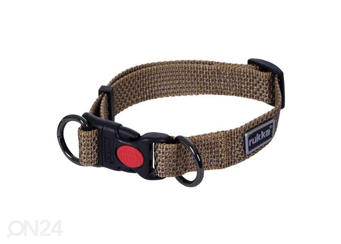 Koera kaelarihm star S 20 mm/30-40 cm pruun suurendatud