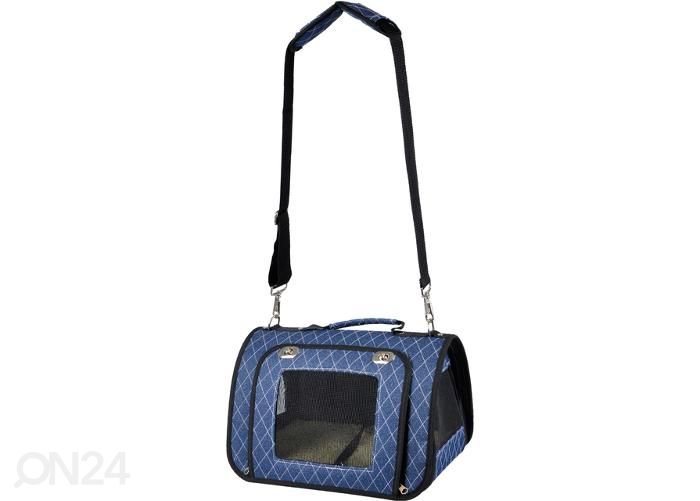 Koera kandekott audrey 36x21x23 cm max 5 kg suurendatud