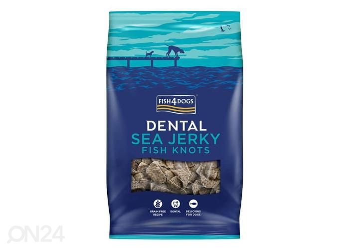 Koera maius sea jerky fish knots 100 g suurendatud