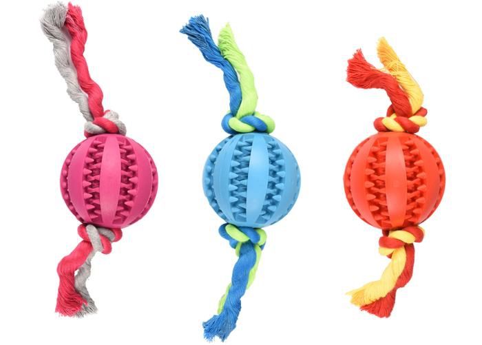 Koera mänguasi hammaste puhastuseks pall 23 cm suurendatud