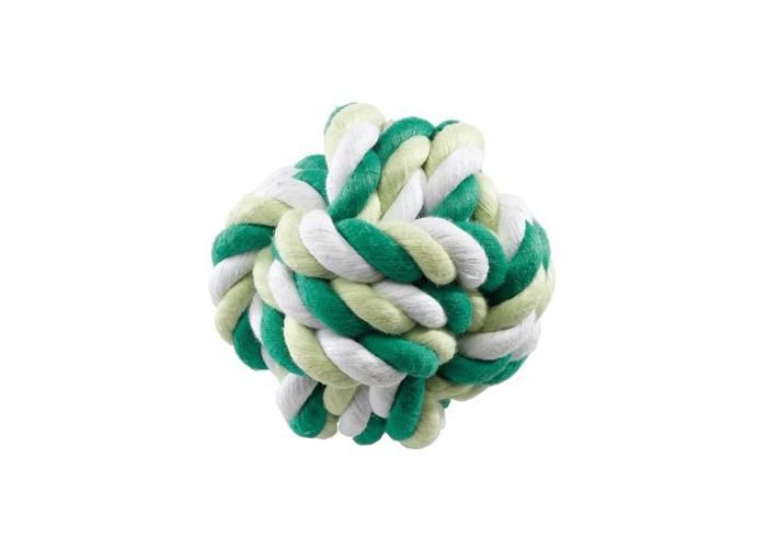 Koera mänguasi pall köiest S 8x8x8 cm suurendatud