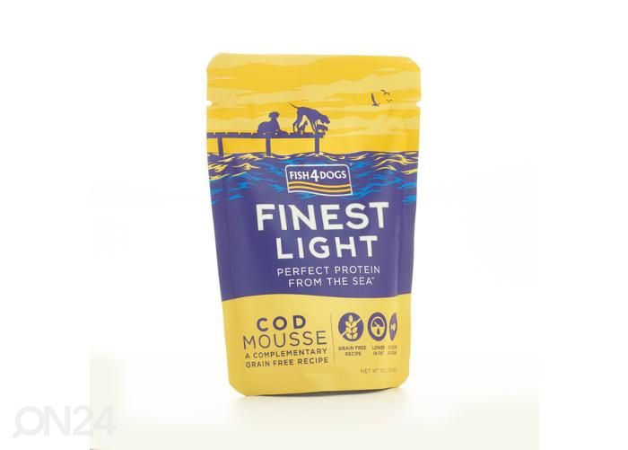 Koera pasteet finest cod mousse 100 g suurendatud