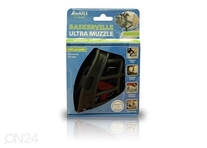 Koera suukorv baskerville ultra 6 suurendatud