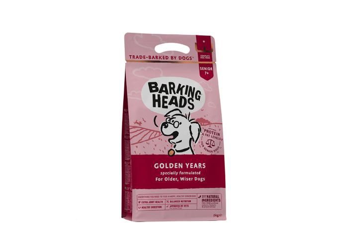 Koera täissööt Barking Heads Golden years seenior 2 kg suurendatud