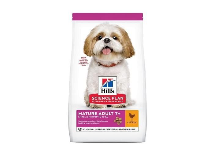 Koera täissööt small&mini mature 7+ kana 3 kg suurendatud