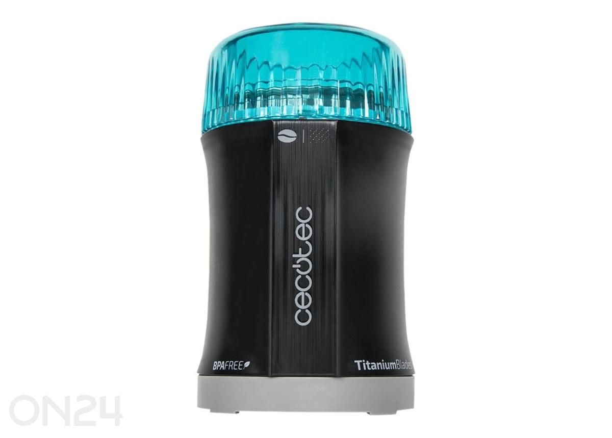 Kohvi- ja maitseainete veski TitanMill 200, must suurendatud