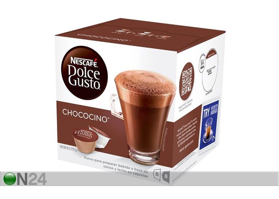 Kohvikapslid Dolce Gusto Chococino suurendatud