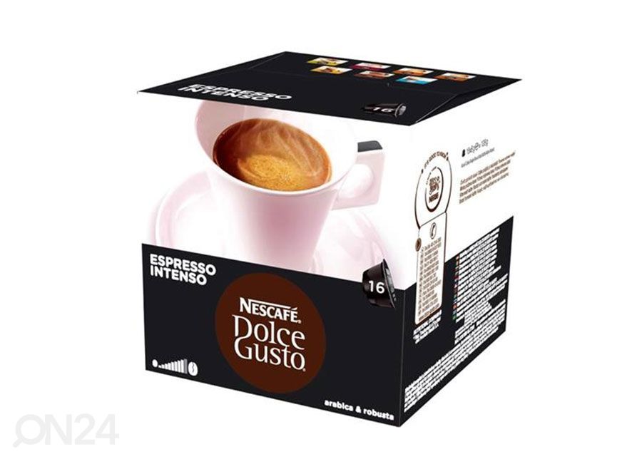 Kohvikapslid Dolce Gusto Espresso Intenso suurendatud