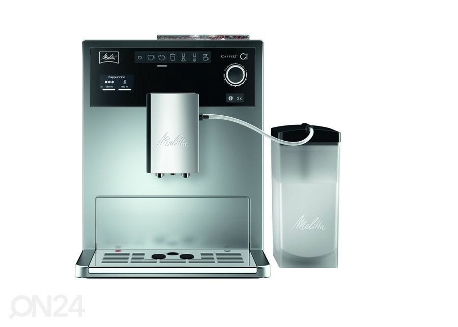 Kohvimasin Melitta Caffeo CI hõbedane suurendatud