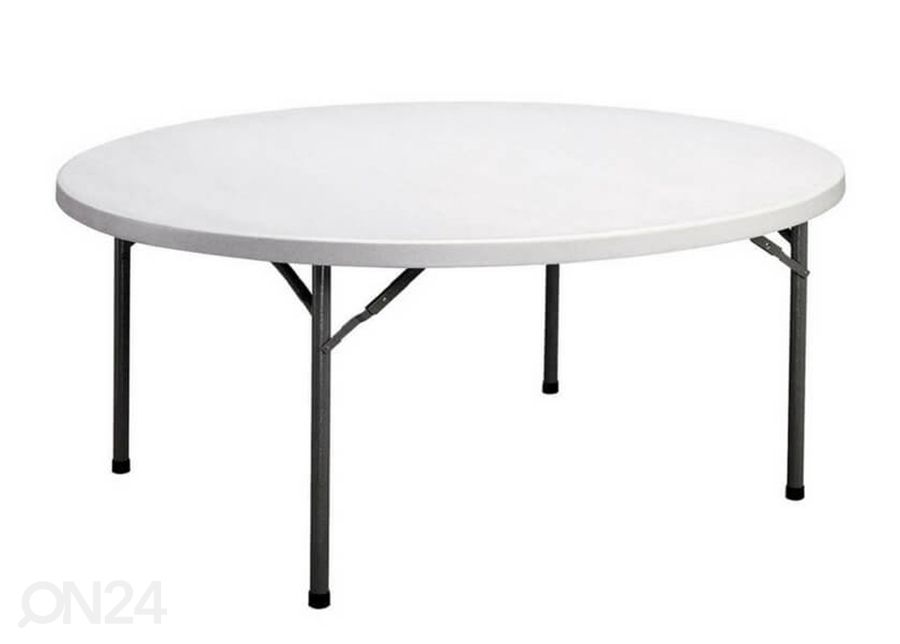 Kokkupandav aialaud Ø 150 cm suurendatud