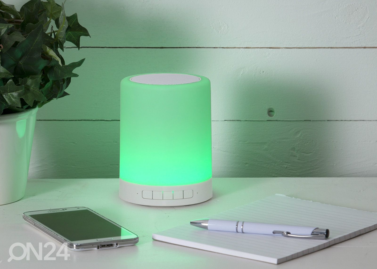 Kõlar+puutetundlik LED lamp suurendatud