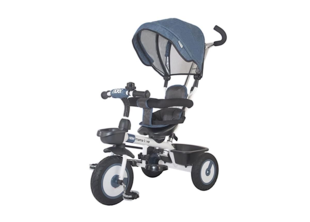 Kolmerattaline lasteratas MamaLove Rider suurendatud