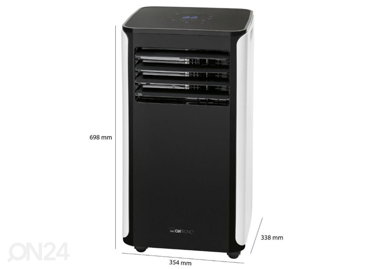 Konditsioneer Clatronic CL3716, must/valge suurendatud mõõdud
