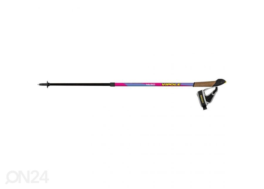 Kõnnikepid Nordic Walking Vipole Vario Top-Clic suurendatud