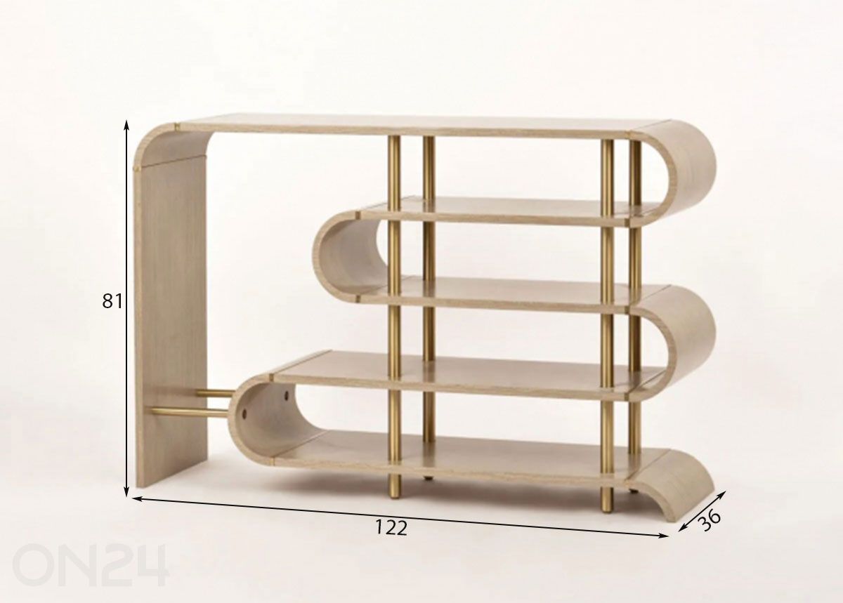 Konsoollaud Stilig suurendatud mõõdud