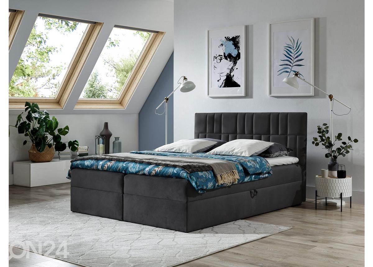 Kontinentaalvoodi 200x200 cm suurendatud