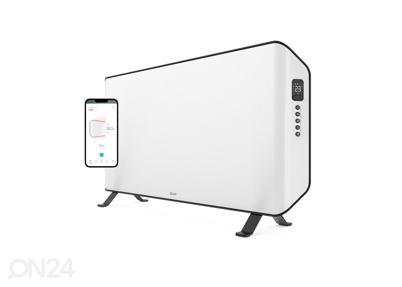 Konvektor radiaator Duux Edge 1500 Smart DXCH13, valge suurendatud