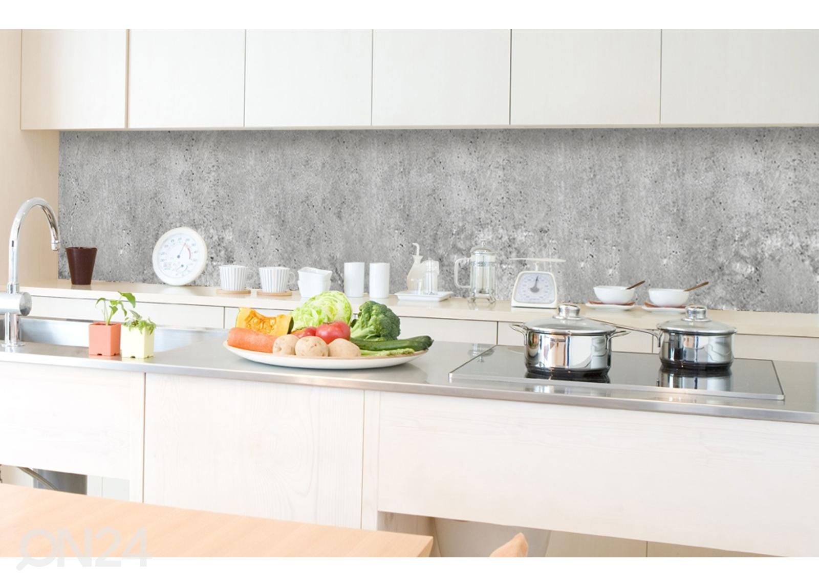 Köögi tagasein Concrete II 350x60 cm suurendatud