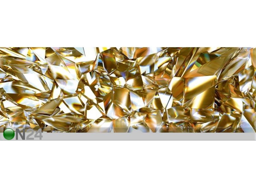 Köögi tagasein Golden Crystal 260x60 cm suurendatud