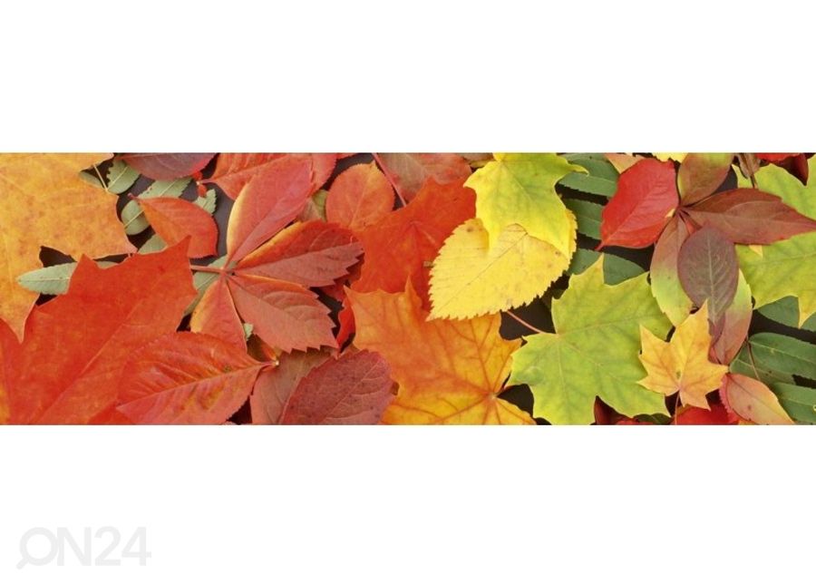 Köögi tagasein Leaves 180x60 cm suurendatud
