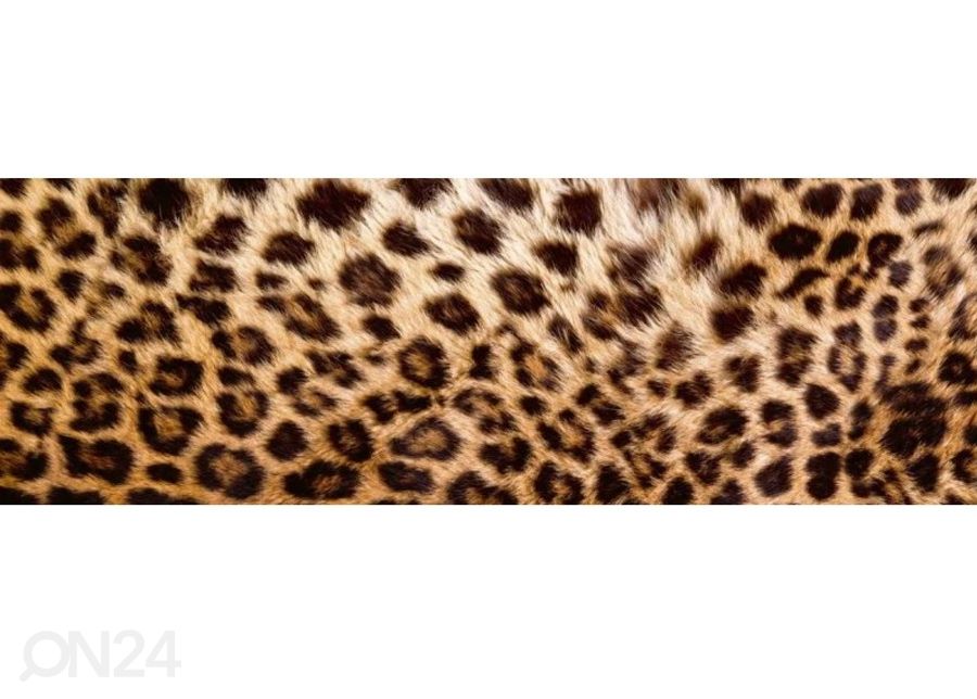 Köögi tagasein Leopard skin 260x60 cm suurendatud