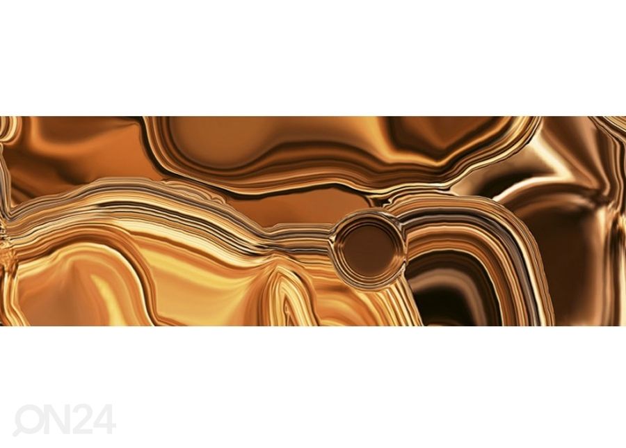 Köögi tagasein Liquid chrome bronze 260x60 cm suurendatud