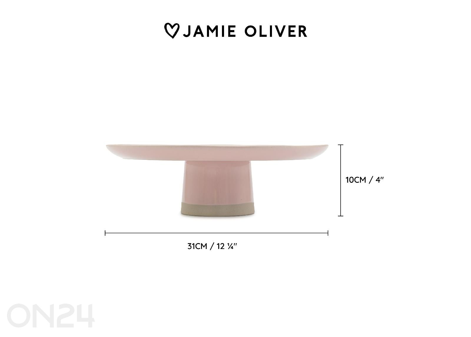 Koogialus Jamie Oliver Big love showstopper stand 31 cm suurendatud mõõdud