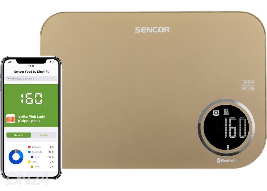 Köögikaal Bluetooth ühendusega Sencor suurendatud