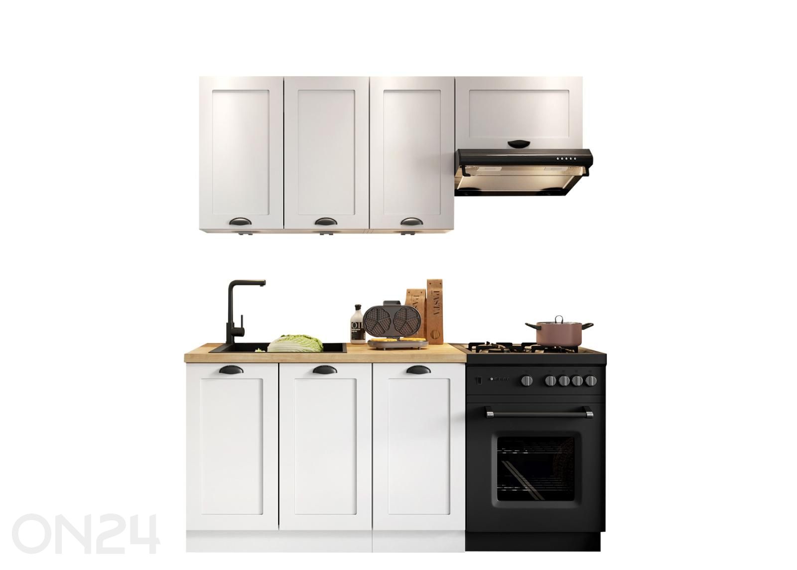 Köögimööbel Adeele 180/120 cm + LED suurendatud